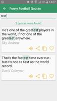 Funny Football Quotes screenshot 1