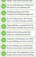 Birthday Quotes for Whatsapp पोस्टर