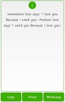 Love Quote for Whatsapp syot layar 2