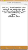 APJ Abdul Kalam Quotes &Saying capture d'écran 3