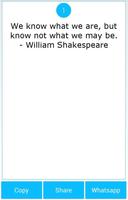 101 Great Saying by Shakespear syot layar 3