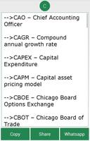 Business Finance Abbreviation постер