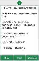 Business Finance Abbreviation screenshot 1