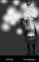 Mahatma Gandhi Fireflies LWP 스크린샷 1