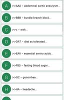 Complete Medical Abbreviations capture d'écran 3