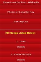 All Songs of Lana Del Rey screenshot 2