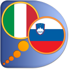 Italian Slovenian (Slovene) di icône