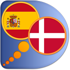 Danish Spanish dictionary ícone