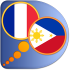 French Filipino (Tagalog) dict icono