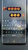 Lake Keyboard Starnight Landscape পোস্টার