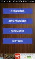 C,Java Programmings Plakat
