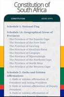 Constitution of South Africa capture d'écran 1