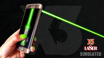 Laser Pointer App - SIMULATED poster