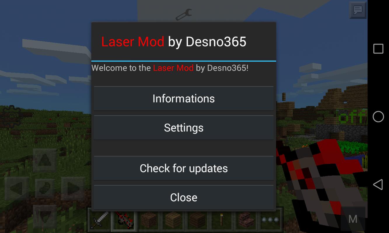 Laser Mod For Minecraft APK Download - Gratis Hiburan APL ...