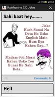 Rajnikanth vs CID Jokes poster