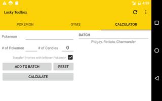 برنامه‌نما Lucky Toolbox for Pokemon Go عکس از صفحه