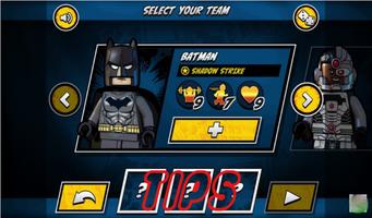 New Tips LEGO DC Super Heroes Affiche