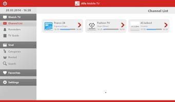 Alfa Mobile TV (Tablet) poster