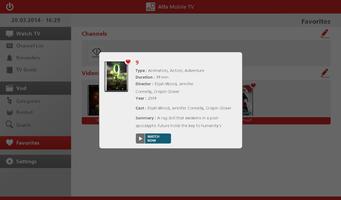 Alfa Mobile TV (Tablet) screenshot 1