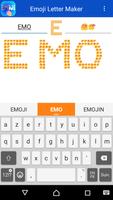 Emoji Letter Maker capture d'écran 2