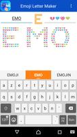 Emoji Letter Maker imagem de tela 3