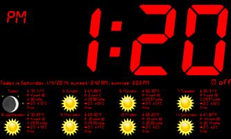 Tablet Clock imagem de tela 1