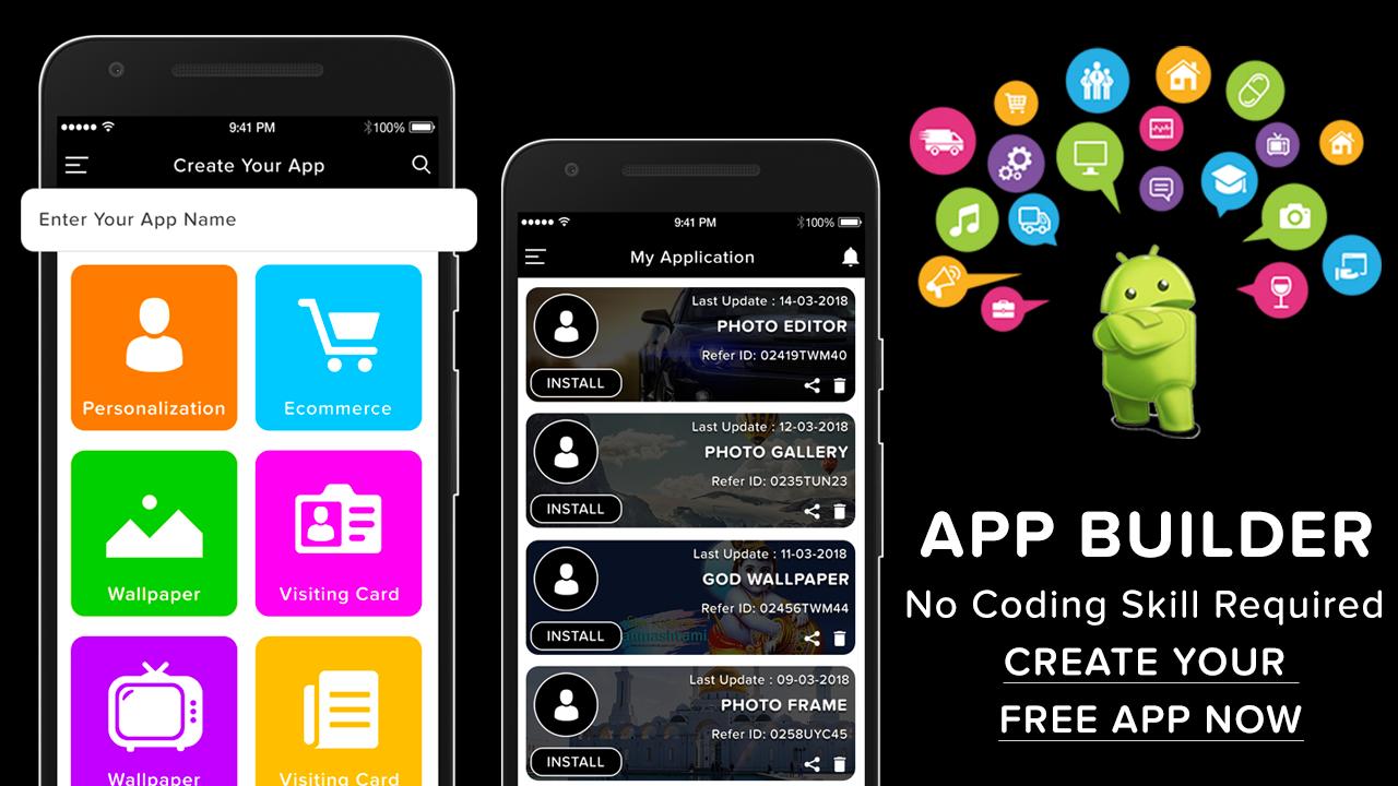 Free No Code Android App Builder: Create Apps without Coding Skills