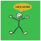 Let's run kid - Fun game 2017 icon