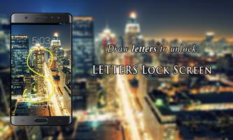 Letters Lock Screen স্ক্রিনশট 1