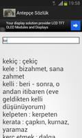 Antepçe Sözlük screenshot 1