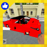 Seltsame Abenteuerwelt. Karte für MCPE Zeichen