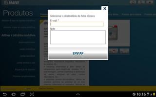 Mapei PT capture d'écran 3