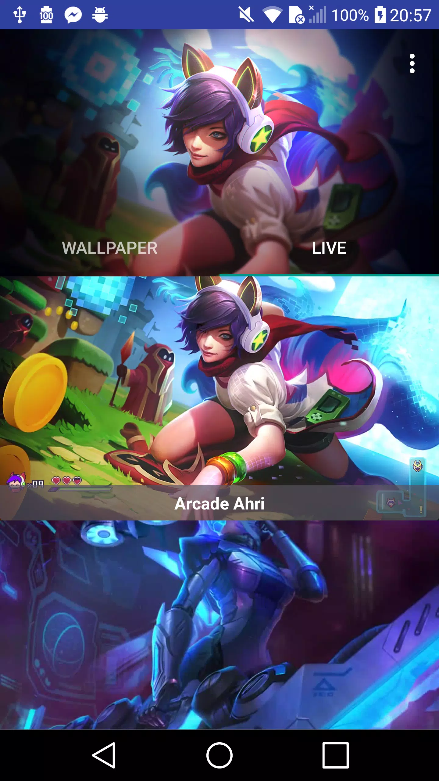 Tải xuống APK Live Wallpapers for LoL 2019 cho Android