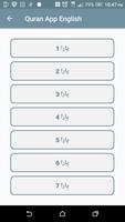 Quran App English captura de pantalla 2