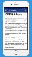 Learn HTML 5 [OFFLINE] 스크린샷 2