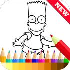 Learn Coloring for The Simpson icône