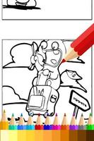 Learn Coloring for Rabbids syot layar 1