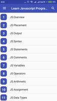 Learn Javascript Programming captura de pantalla 1