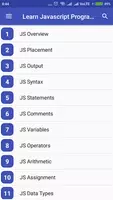 Learn Javascript Programming imagem de tela 1