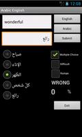 Learn Arabic English poster