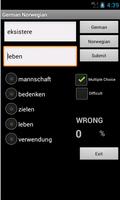 Learn German Norwegian screenshot 1