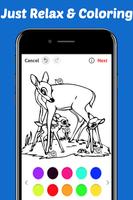 Learn Draw Coloring for Deer Bambino by Fans ảnh chụp màn hình 1