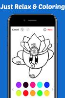 Learn Draw Coloring for Kirbу by Fans Cartaz