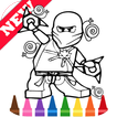 Learn Draw Coloring for NinjaGO by Fans