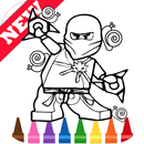 APK Learn Draw Coloring for NinjaGO by Fans