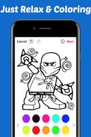 Learn Draw Coloring for NinjaGO by Fans Plakat