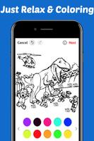 Learn Coloring Lego Jurassic Dino World by Fans capture d'écran 1