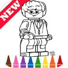 Learn Draw Coloring for Lego Harry Wizards by Fans آئیکن