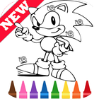 Learn Draw Coloring for Sonic Hedgehog by Fans иконка