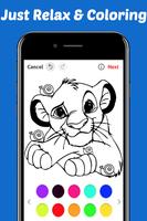 Learn Draw Coloring for The King Lion by Fans постер